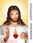 Sacred Heart of Jesus Christ Christian God  