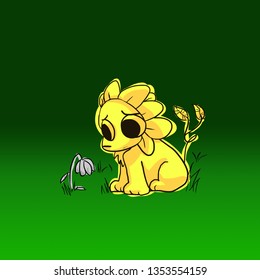 Sad Leaf Lion
