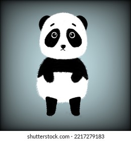 Sad Panda,when He Is Missing Her Mother