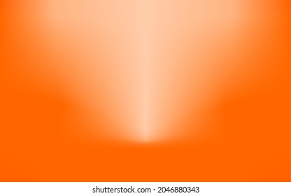 Safety Blaze Orange Wallpaper - Empty Studio Concept Background for text, Image product. Free Photo to use on Screen, Presentations and Content Social Media. Gradient Color elegant design ratio 16:10