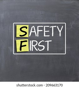 Safety first concept
