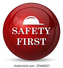 Safety First Icon Safety First Website Stock Illustration 528950404