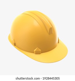 Safety helmet 3D rendering isolated on white background - Powered by Shutterstock