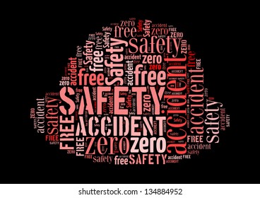 Safety Infotext Graphics Arrangement Concept Safety Stock Illustration ...