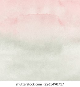 Sage green watercolor background  pastel pink   peach splash  Abstract hand painted texture for wedding invites  bridal showers  nursery etc 
