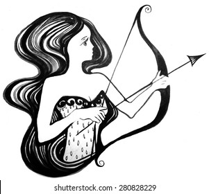 4,410 Sagittarius woman Images, Stock Photos & Vectors | Shutterstock