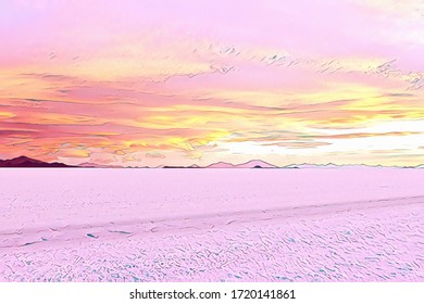 38 Uyuni Salt Flats Bolivia Stock Illustrations, Images & Vectors ...