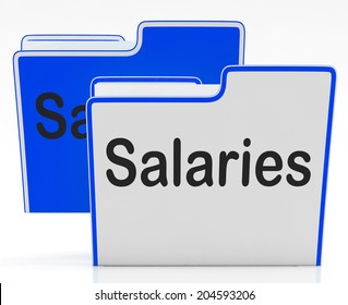 Salaries Files Showing Administration Folder And Income