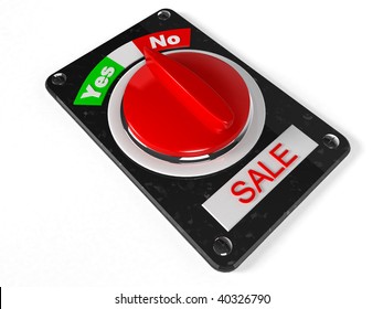 Sale Button - Toggle switch