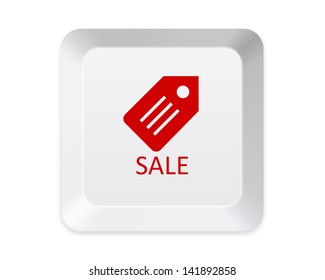 Sales keyboard button