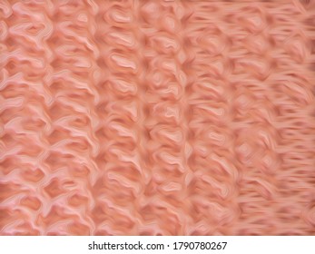 Salmon textile texture  with copy space