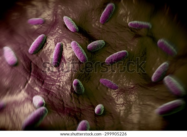 Salmonella typhimurium bacterium, a flagellate,\
Gram-negative bacillus. S. typhimurium is a major cause of food\
poisoning (salmonellosis) in humans. Salmonella bacteria are\
transmitted in\
food