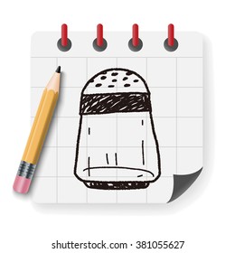 salt pepper doodle