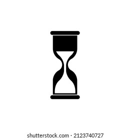 Sand Clock Outline Icon Hourglass Simple Stock Illustration 2123740727 