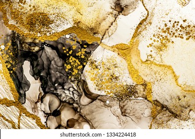 Sands wilderness- ART. Golden swirl. Vibrant and breathtaking art medium. Painter uses vibrant paints to create these dreamy art, with addition golden glitters, lines. Masterpiece of designing art.