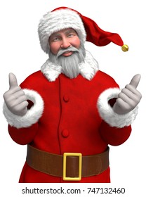 Santa Claus 3d Illustration Stock Illustration 747132460 | Shutterstock