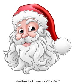 Santa Claus Cartoon Character Christmas Illustration Stock Vector ...