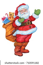 Santa Claus  watercolor