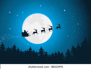 2,897 Santa and his sleigh Images, Stock Photos & Vectors | Shutterstock