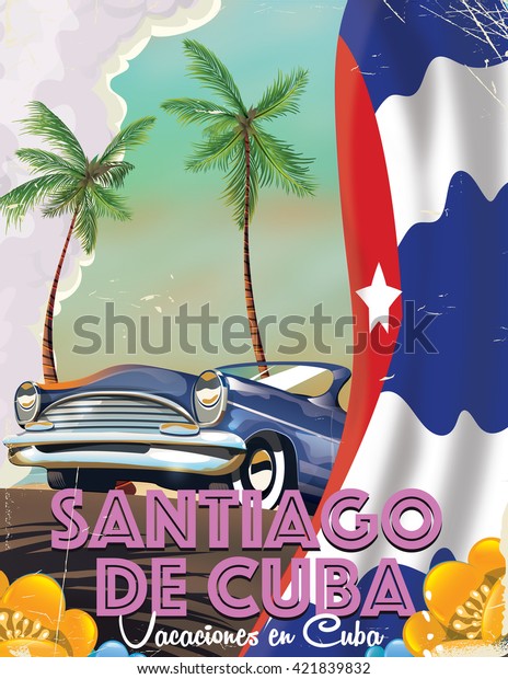 Santiago De Cuba travel
poster.
