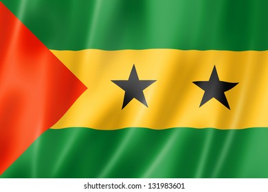 SAO Tome and Principe Africa Flag Flag hißflagge hissfahne 150 x 90 cm 