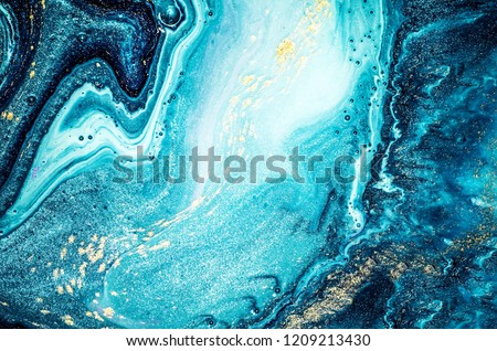 Image, Stock Photo all blue Ocean Blue Lake
