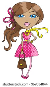 Sassy Girl Stock Illustration 369034844 | Shutterstock