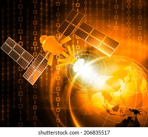 Satellite communications concept