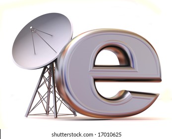 Satellite with E.