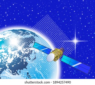 Satellite Internet with global coverage