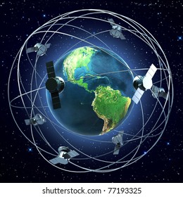 Gps Satellite Hd Stock Images Shutterstock