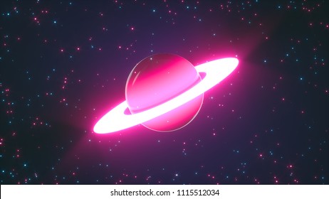 1,050 Neon saturn Images, Stock Photos & Vectors | Shutterstock