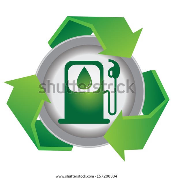 Save Earth Recycle Concept Present By Stock Illustration 157288334 ...