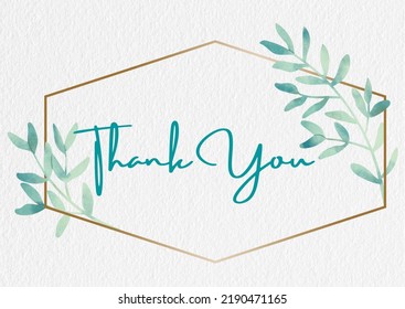 Say Thank You Everyone Leaves Stock Illustration 2190471165 | Shutterstock