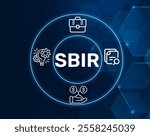 SBIR acronym. A U.S. government program that provides funding for small businesses to engage in research and development.