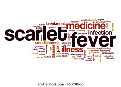 Scarlet Fever Word Cloud