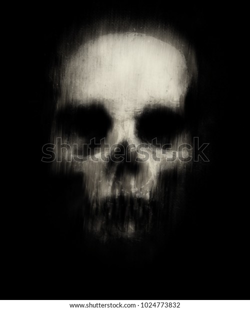 Scary Grunge Wallpaper Halloween Background Spooky 库存插图