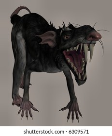 A Scary Monster Rat.