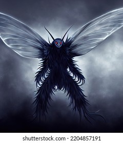 Scary Mothman From Virginia Scary Stories And Old Myths.