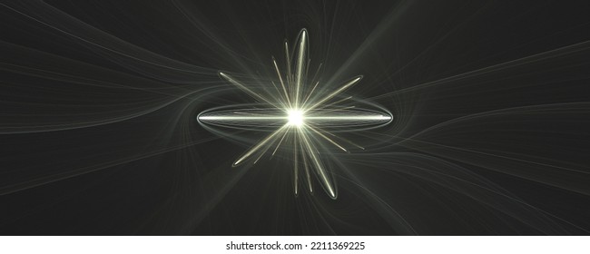 Scattered Light Explosion Abstract Background