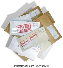 243 Past due envelope Images, Stock Photos & Vectors | Shutterstock