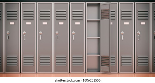 1,446 School lockers 3d Images, Stock Photos & Vectors | Shutterstock