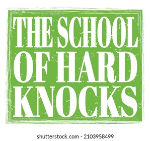 1,811 Hard Knock Images, Stock Photos & Vectors | Shutterstock