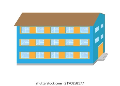 School, Hostel Or Hotel Building