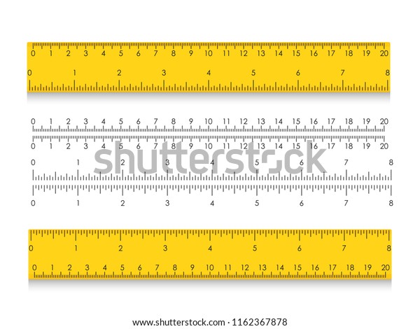 Ilustración De Stock Sobre School Measuring Ruler