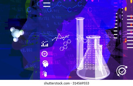 background for science experiments