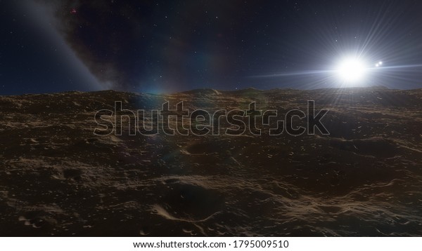 science fiction wallpaper, cosmic landscape,\
realistic exoplanet, abstract cosmic texture, beautiful alien\
planet in far space, detailed planet surface, abstract aerial view,\
abstract texture 3d\
render