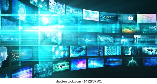 Science Technology Innovation as a Abstract Background  3D Render - Powered by Shutterstock