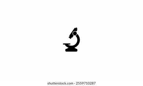 Scientific laboratory microscope sign, biological laboratory microscope icon. logotype animation background. - Powered by Shutterstock