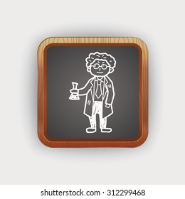 scientist doodle